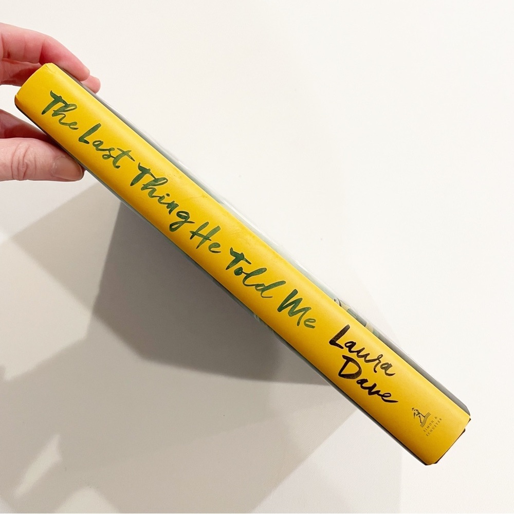 The Last Thing He Told Me Book by Lara Dave Hardcover - Picture 2 of 5